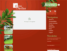 Tablet Screenshot of casadavilas.com